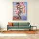 Vintage Tattoo Painting Boxer Vintage Tattoo Painting Boxer