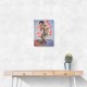 Vintage Tattoo Painting Boxer Vintage Tattoo Painting Boxer