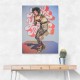 Vintage Tattoo Painting Boxer Vintage Tattoo Painting Boxer
