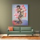 Vintage Tattoo Painting Boxer Vintage Tattoo Painting Boxer