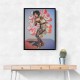 Vintage Tattoo Painting Boxer Vintage Tattoo Painting Boxer