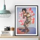 Vintage Tattoo Painting Boxer Vintage Tattoo Painting Boxer