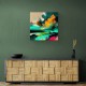 Abstract Colour Storm Wall Art