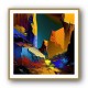 Abstract Colour Splash 5 Wall Art