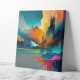Abstract Colour Splash 7 Wall Art