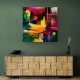 Abstract Colour Splash 9 Wall Art