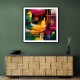 Abstract Colour Splash 9 Wall Art