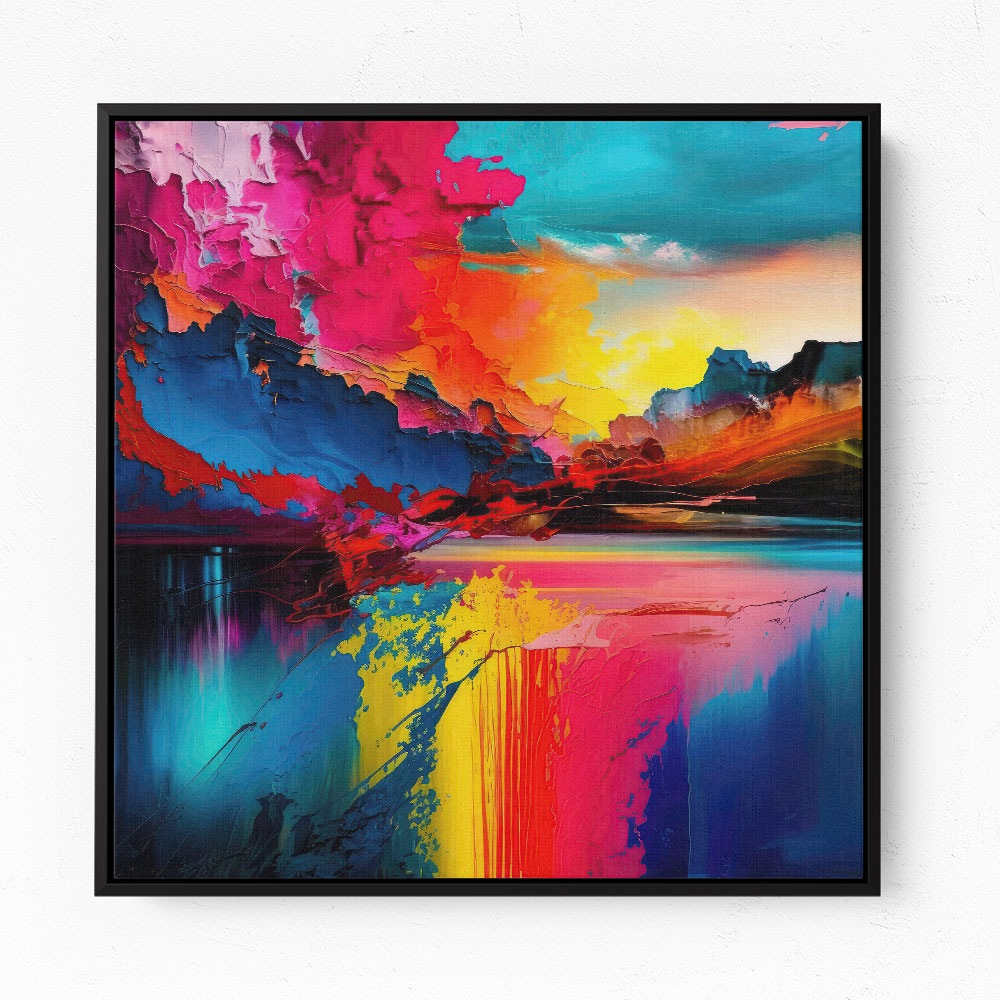 Abstract Colour Splash 10 Wall Art