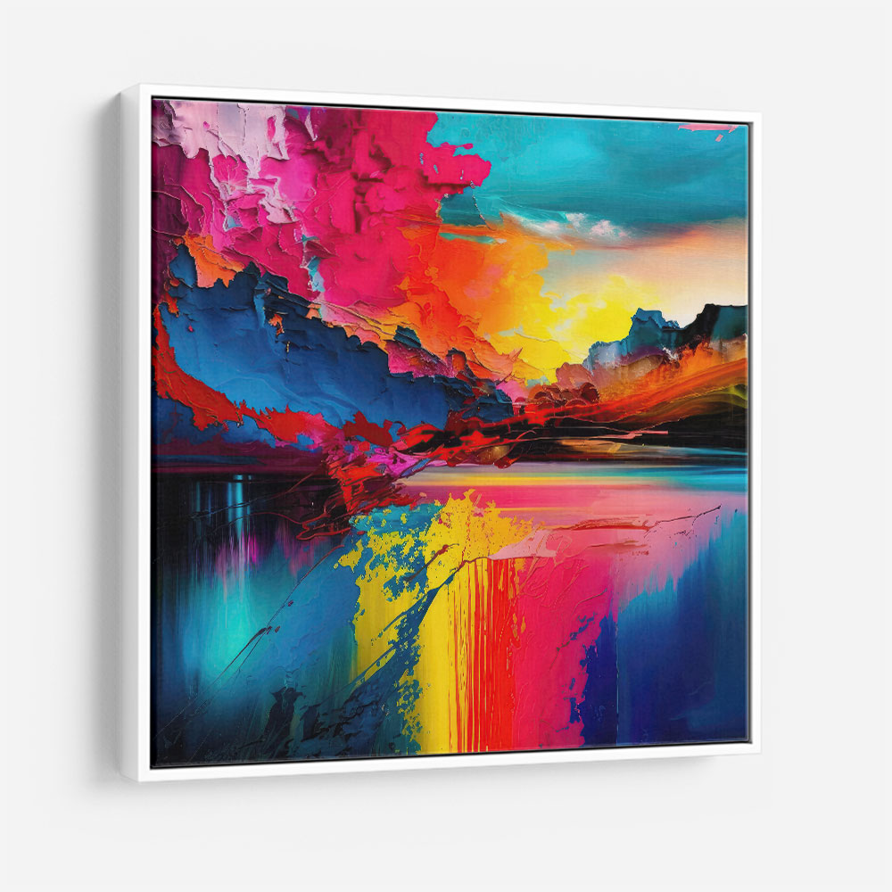 Abstract Colour Splash 10 Wall Art