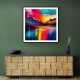 Abstract Colour Splash 10 Wall Art