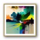 Abstract Colour Splash 13 Wall Art