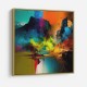 Abstract Colour Splash 14 Wall Art