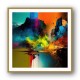 Abstract Colour Splash 14 Wall Art