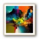 Abstract Colour Splash 14 Wall Art