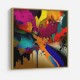 Abstract Colour Splash 15 Wall Art