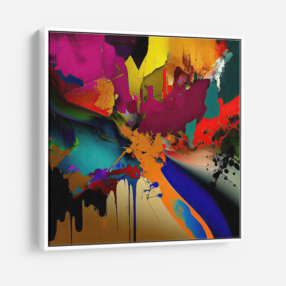 Abstract Colour Splash 15 Wall Art