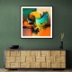 Abstract Colour Splash 16 Wall Art