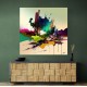 Abstract Colour Splash 18 Wall Art