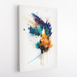 Ink Splash Abstract 1 Wall Art