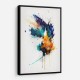 Ink Splash Abstract 1 Wall Art