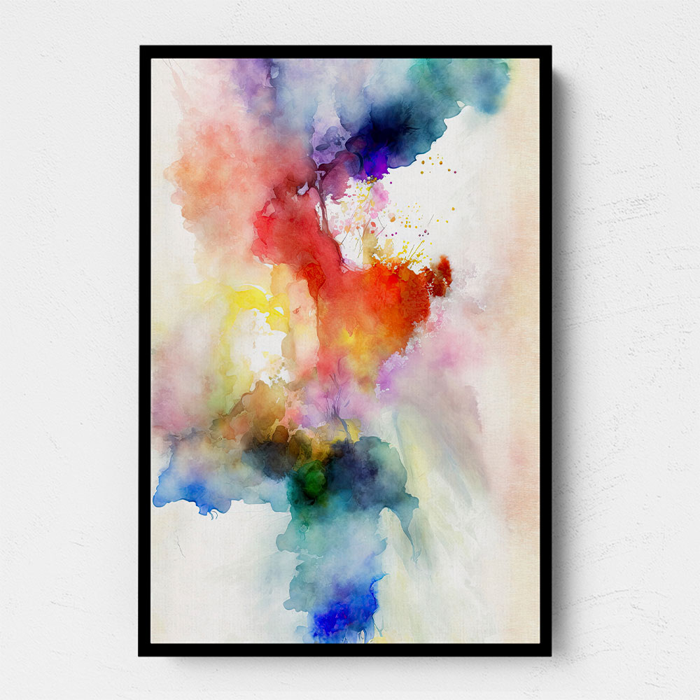 Ink Splash Abstract 3 Wall Art