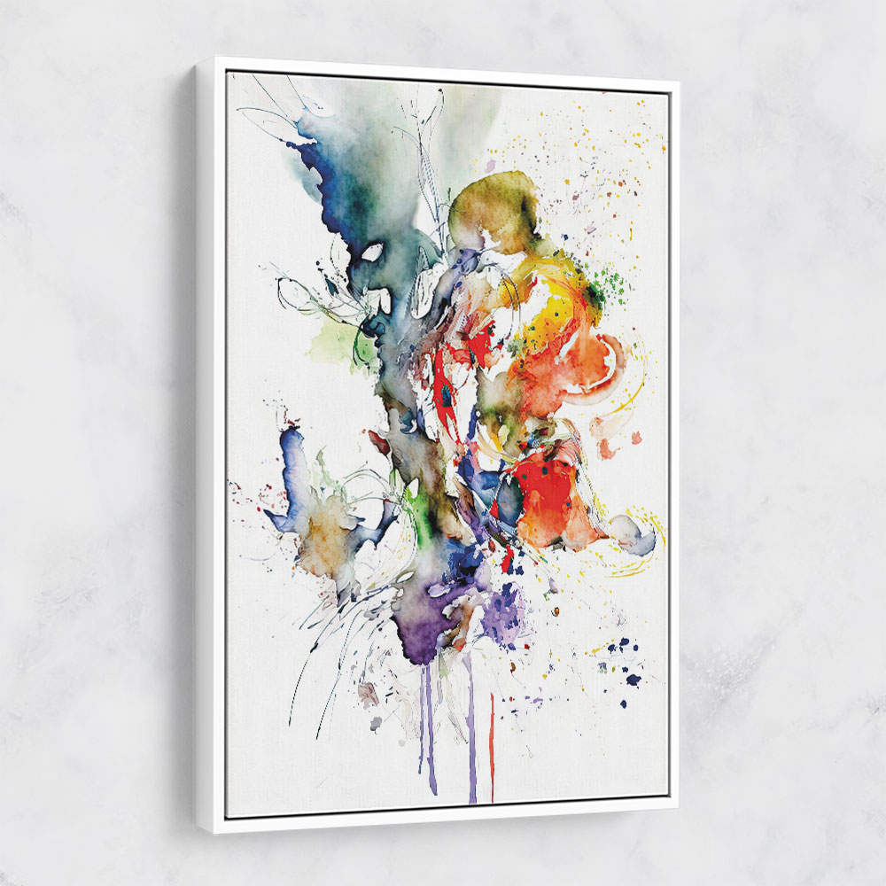 Ink Splash Abstract 4 Wall Art