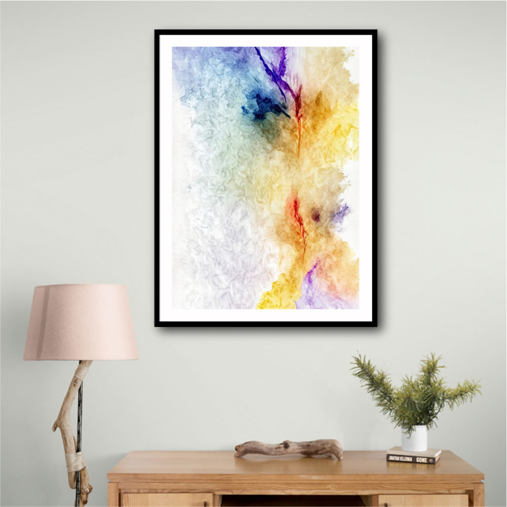 Ink Splash Abstract 6 Wall Art