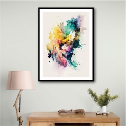 Ink Splash Abstract 7 Wall Art