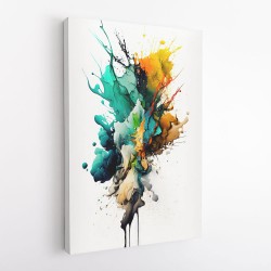 Ink Splash Abstract 8 Wall Art