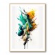 Ink Splash Abstract 8 Wall Art