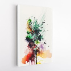 Ink Splash Abstract 9 Wall Art