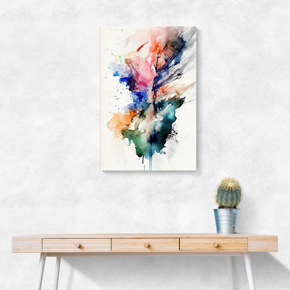 Ink Splash Abstract 10 Wall Art