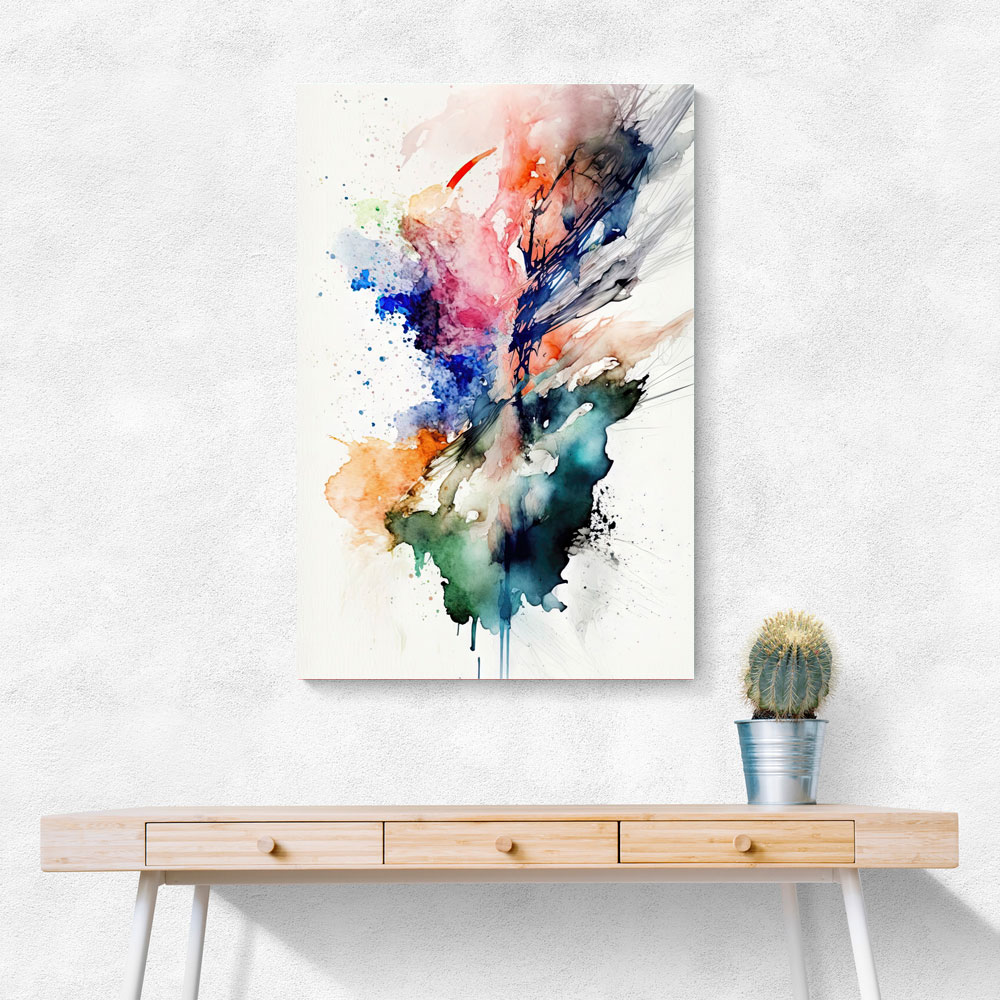 Ink Splash Abstract 10 Wall Art