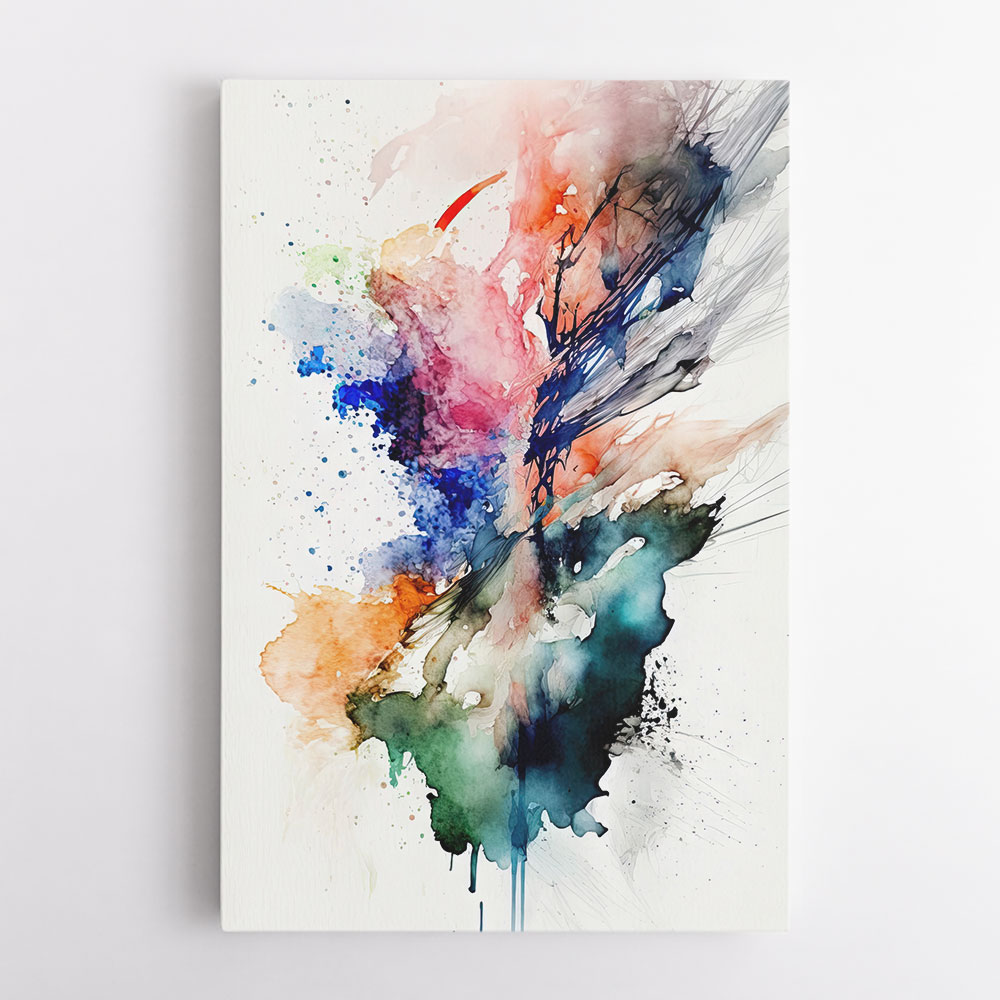 Ink Splash Abstract 10 Wall Art