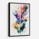 Ink Splash Abstract 10 Wall Art