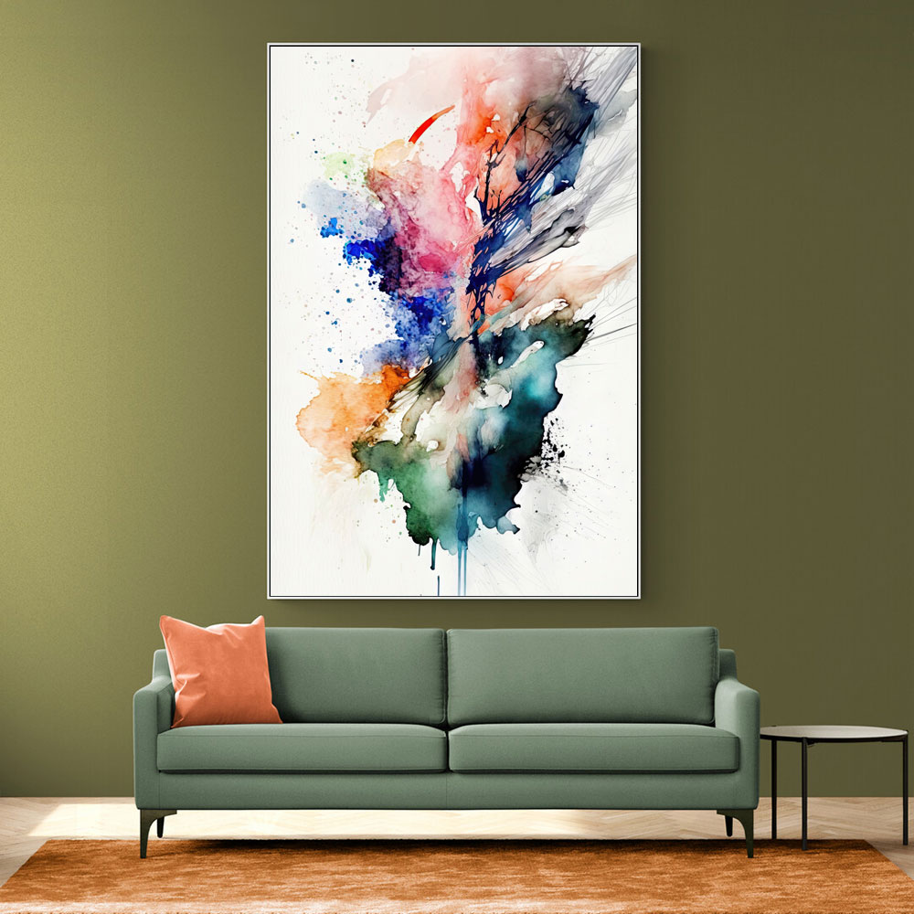 Ink Splash Abstract 10 Wall Art