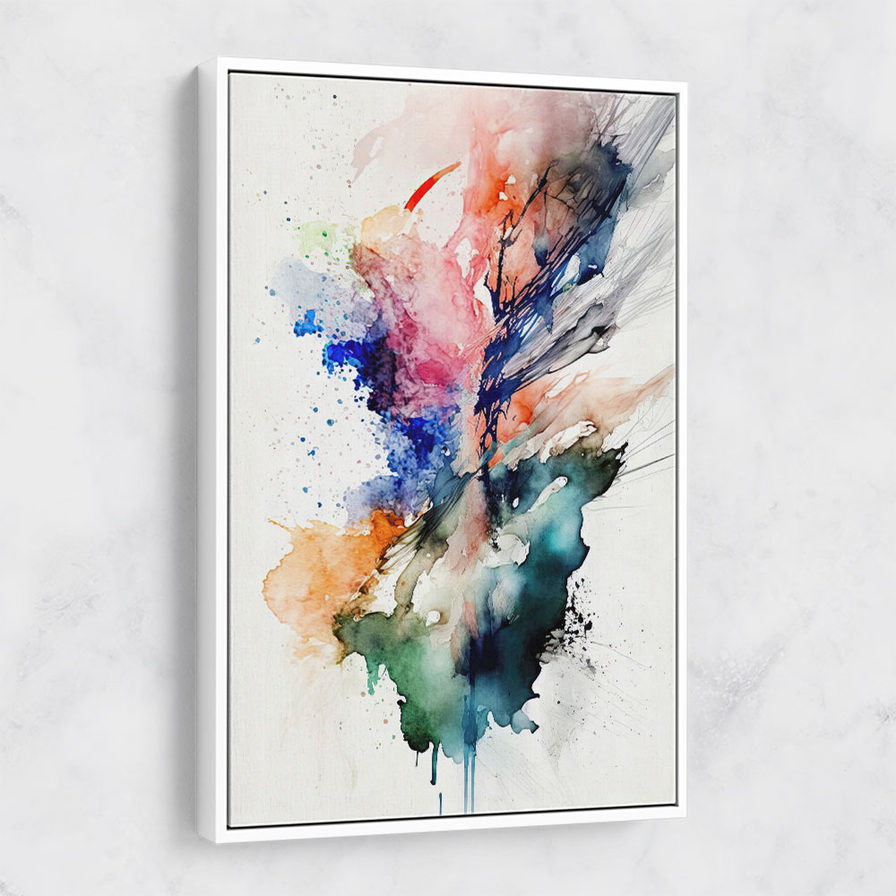 Ink Splash Abstract 10 Wall Art