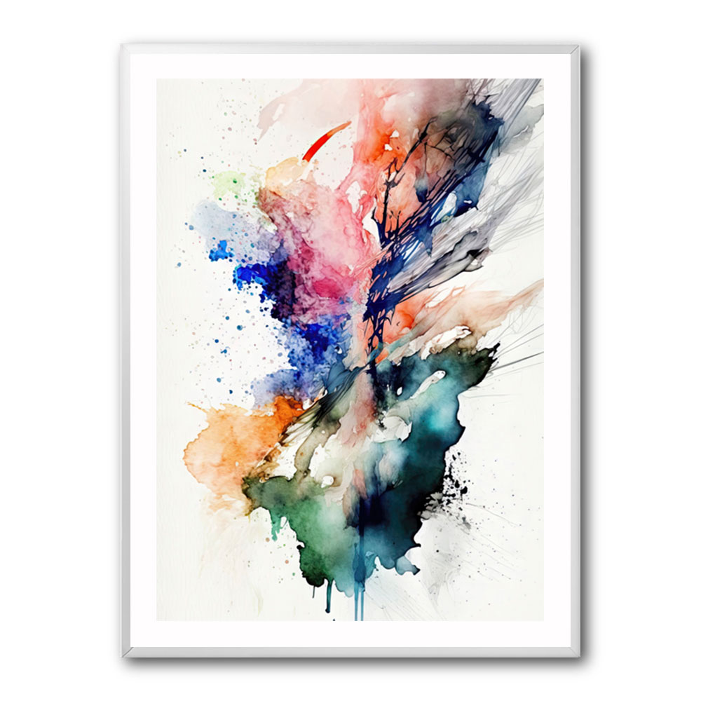 Ink Splash Abstract 10 Wall Art