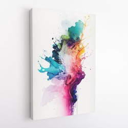 Ink Splash Abstract 11 Wall Art