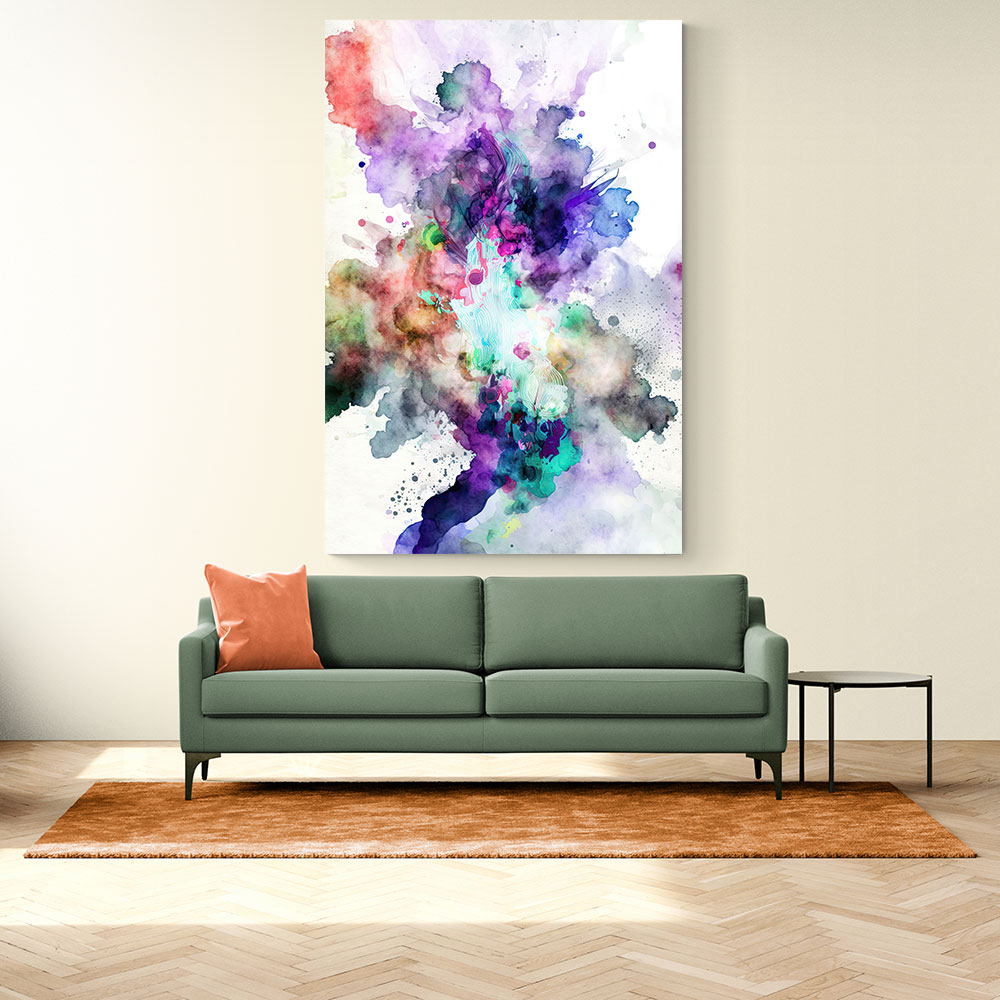 Ink Splash Abstract 13 Wall Art