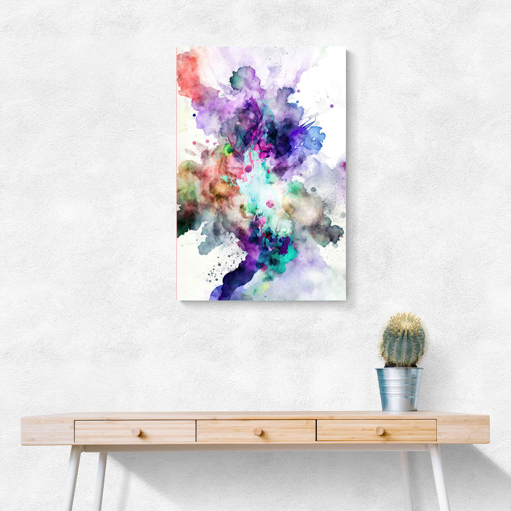 Ink Splash Abstract 13 Wall Art