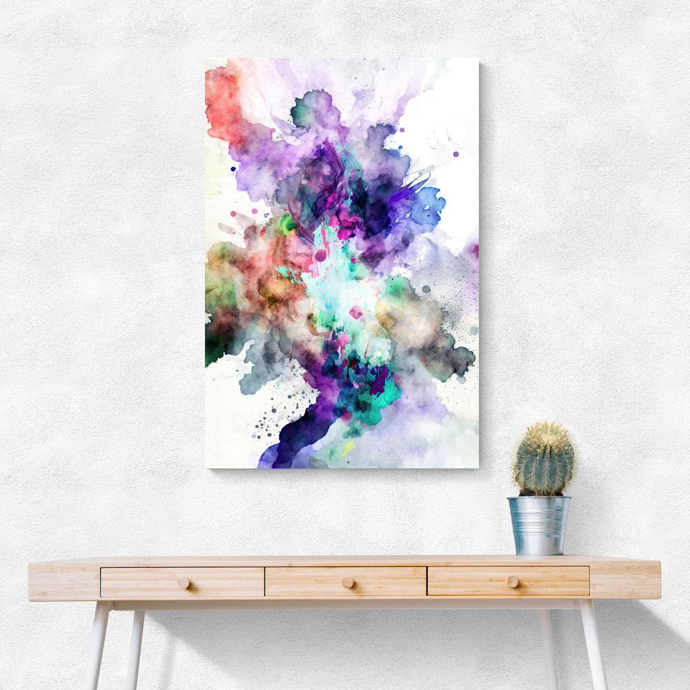 Ink Splash Abstract 13 Wall Art