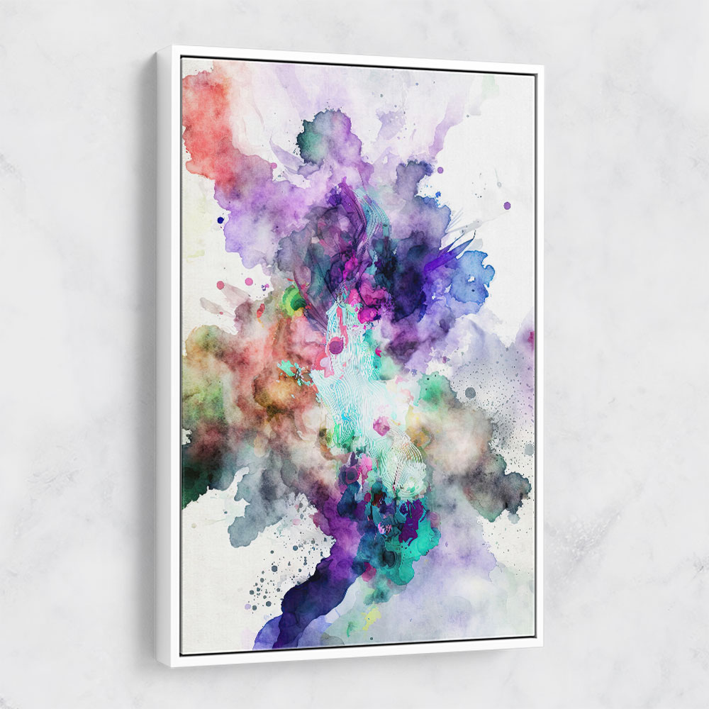 Ink Splash Abstract 13 Wall Art