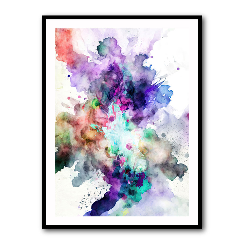 Ink Splash Abstract 13 Wall Art