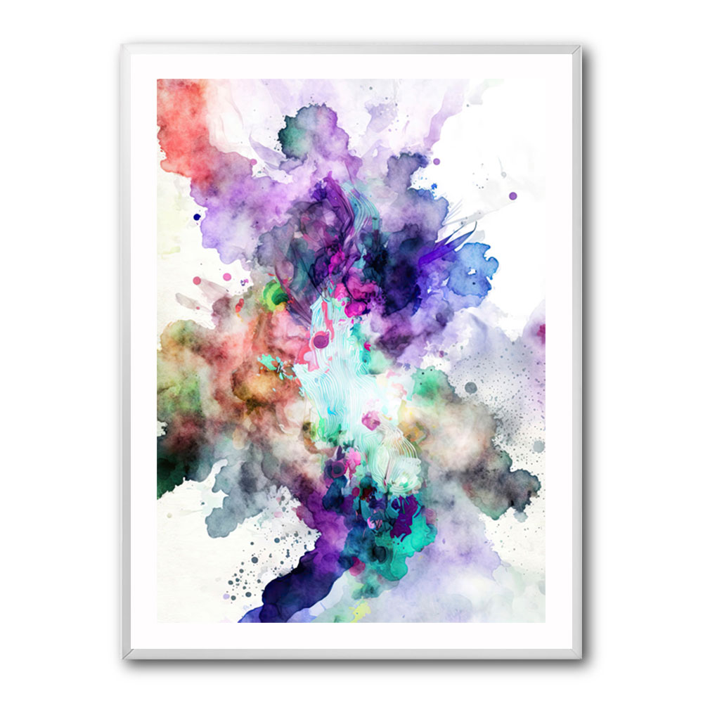 Ink Splash Abstract 13 Wall Art