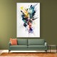 Ink Splash Abstract 15 Wall Art