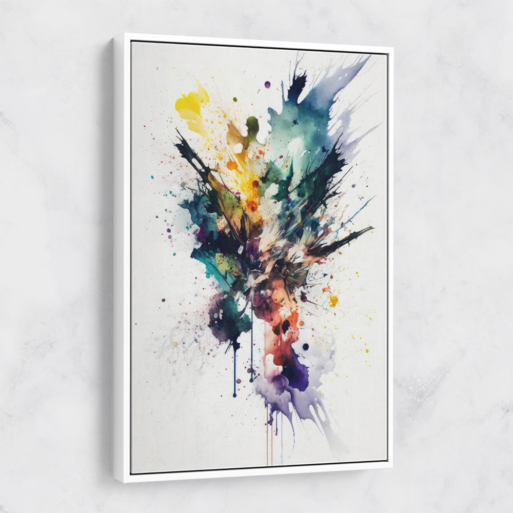 Ink Splash Abstract 15 Wall Art