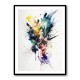 Ink Splash Abstract 15 Wall Art