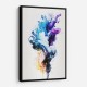 Ink Splash Abstract 17 Wall Art