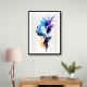 Ink Splash Abstract 17 Wall Art